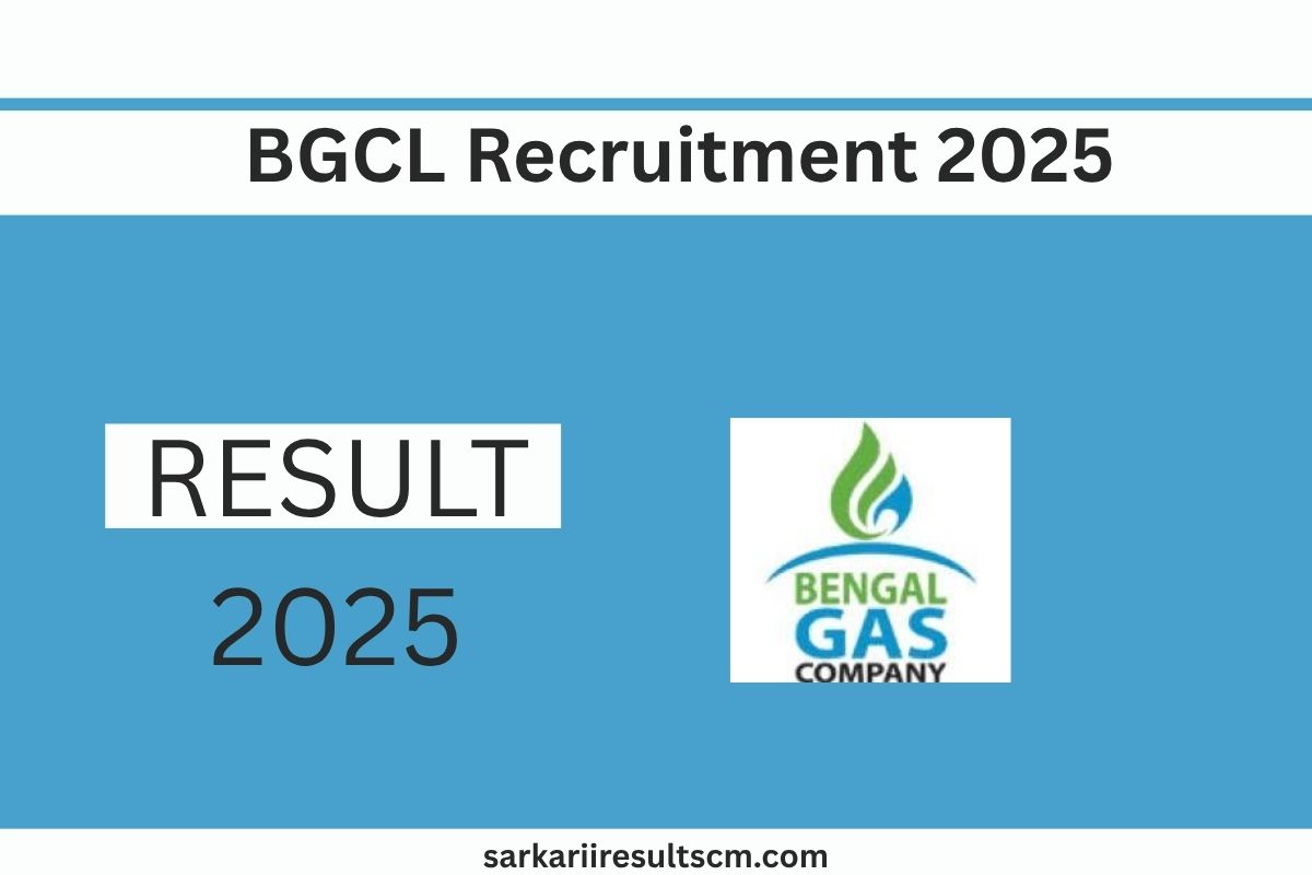 BGCL Recruitment 2025