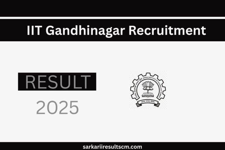 IIT Gandhinagar Recruitment 2025