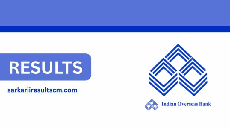 IOB Local Bank Officer LBO Result 2025