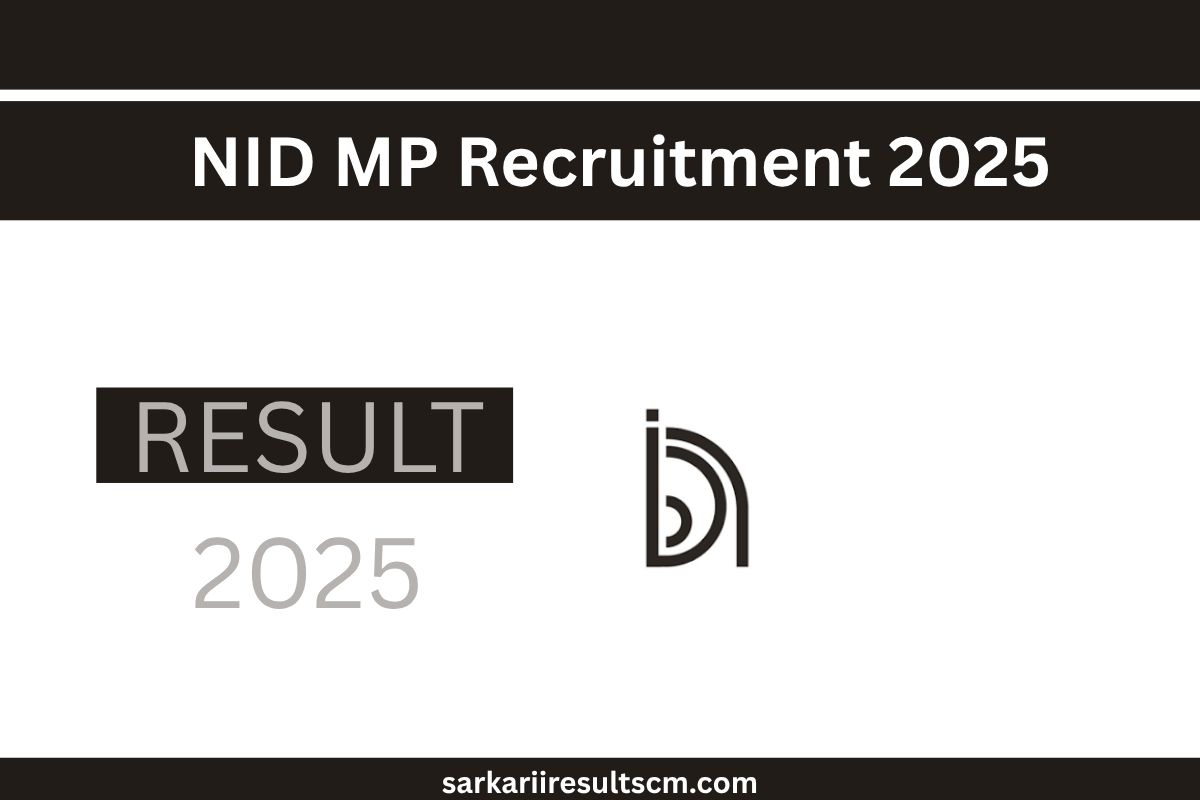 NID MP Recruitment 2025