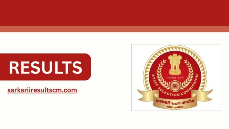 SSC CPO SI Paper II Final Result 2025