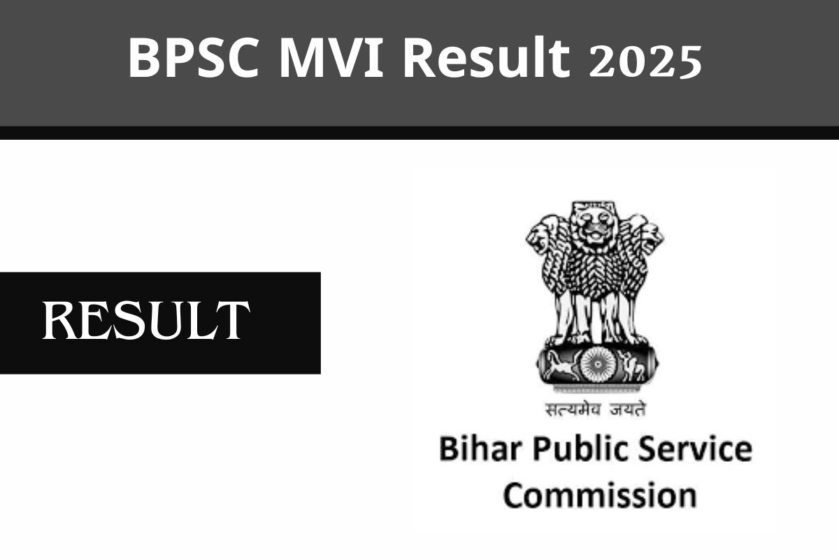 BPSC MVI Result 2025