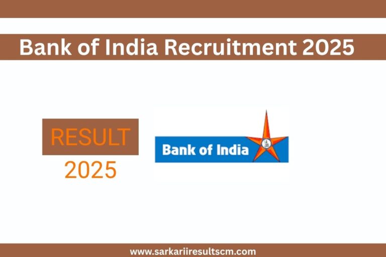 Bank of India Recruitment 2025